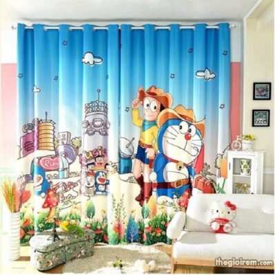 rem vai in 3D cho phong be trai