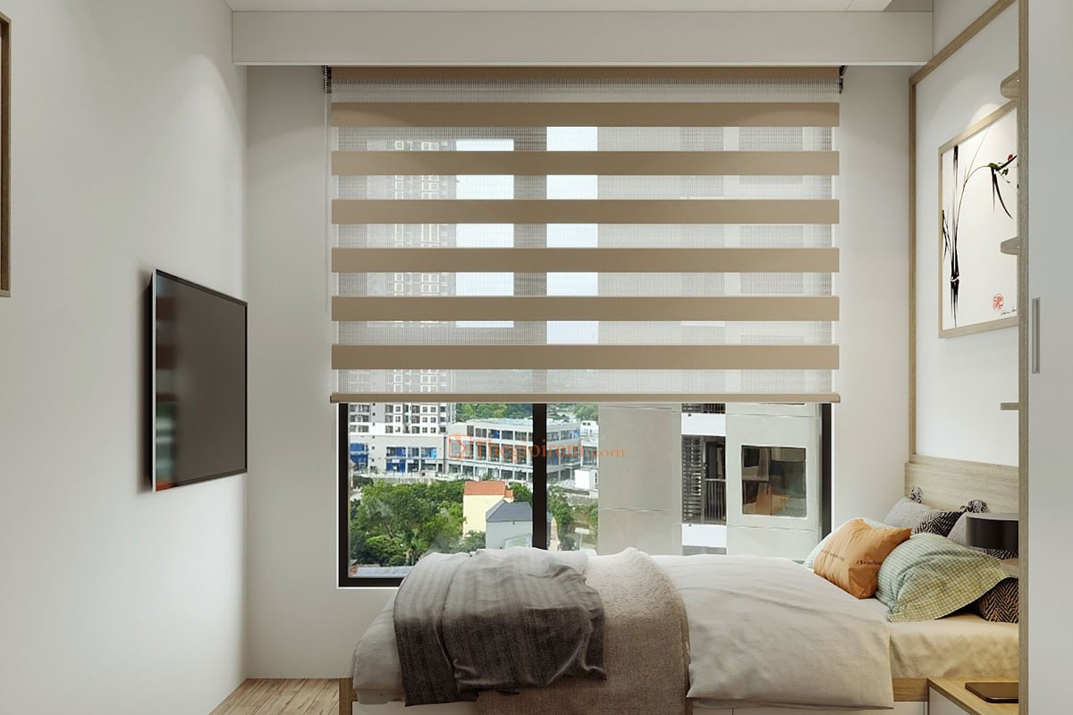 rèm cầu vồng chống nắng phòng ngủ