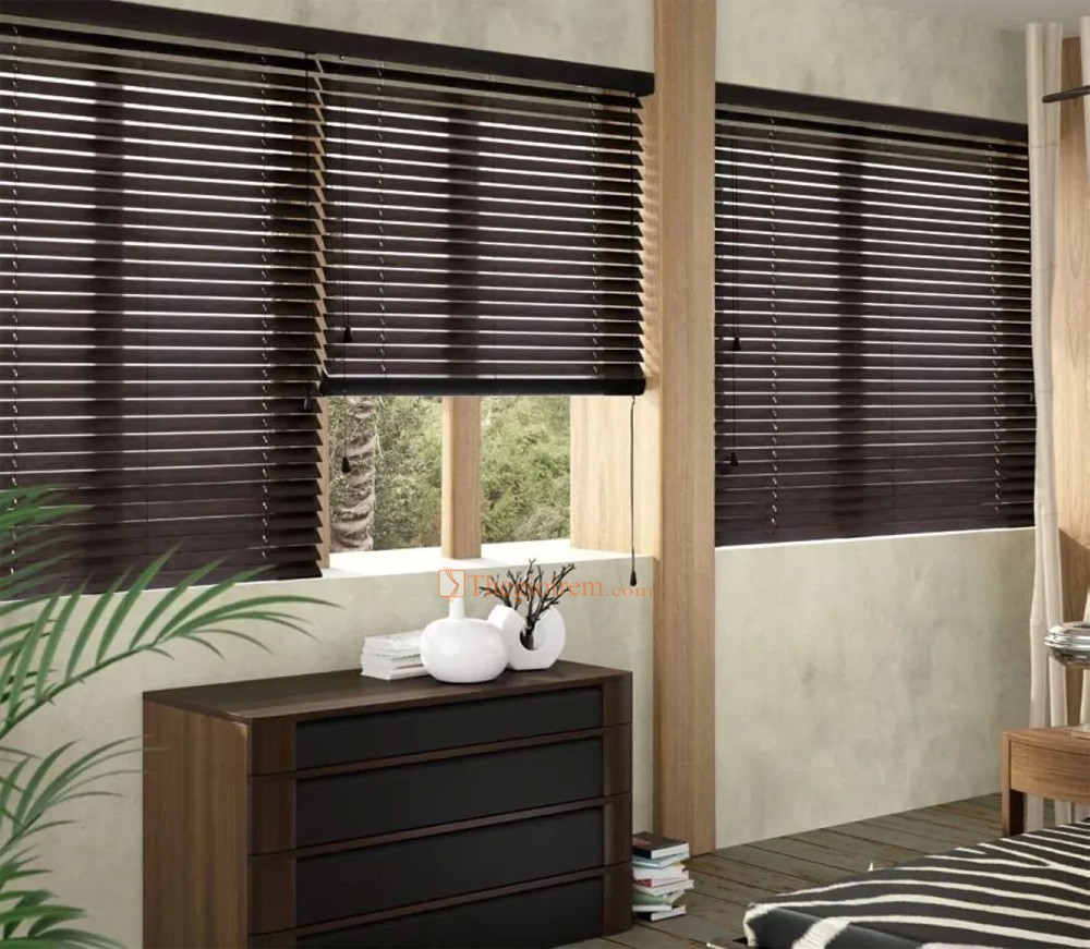 Rèm sáo gỗ tự nhiên cao cấp