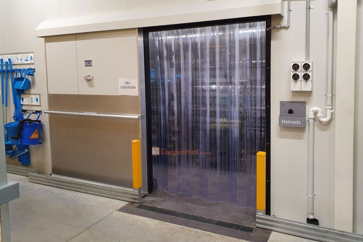 rèm nhựa pvc ngăn lạnh