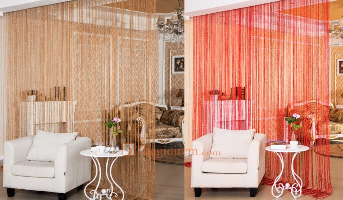 Rèm sợi chỉ giá rẻ - Thế Giới Rèm Cửa