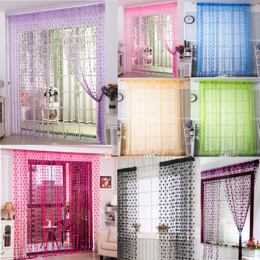 Các loại rèm sợi chỉ phổ biến