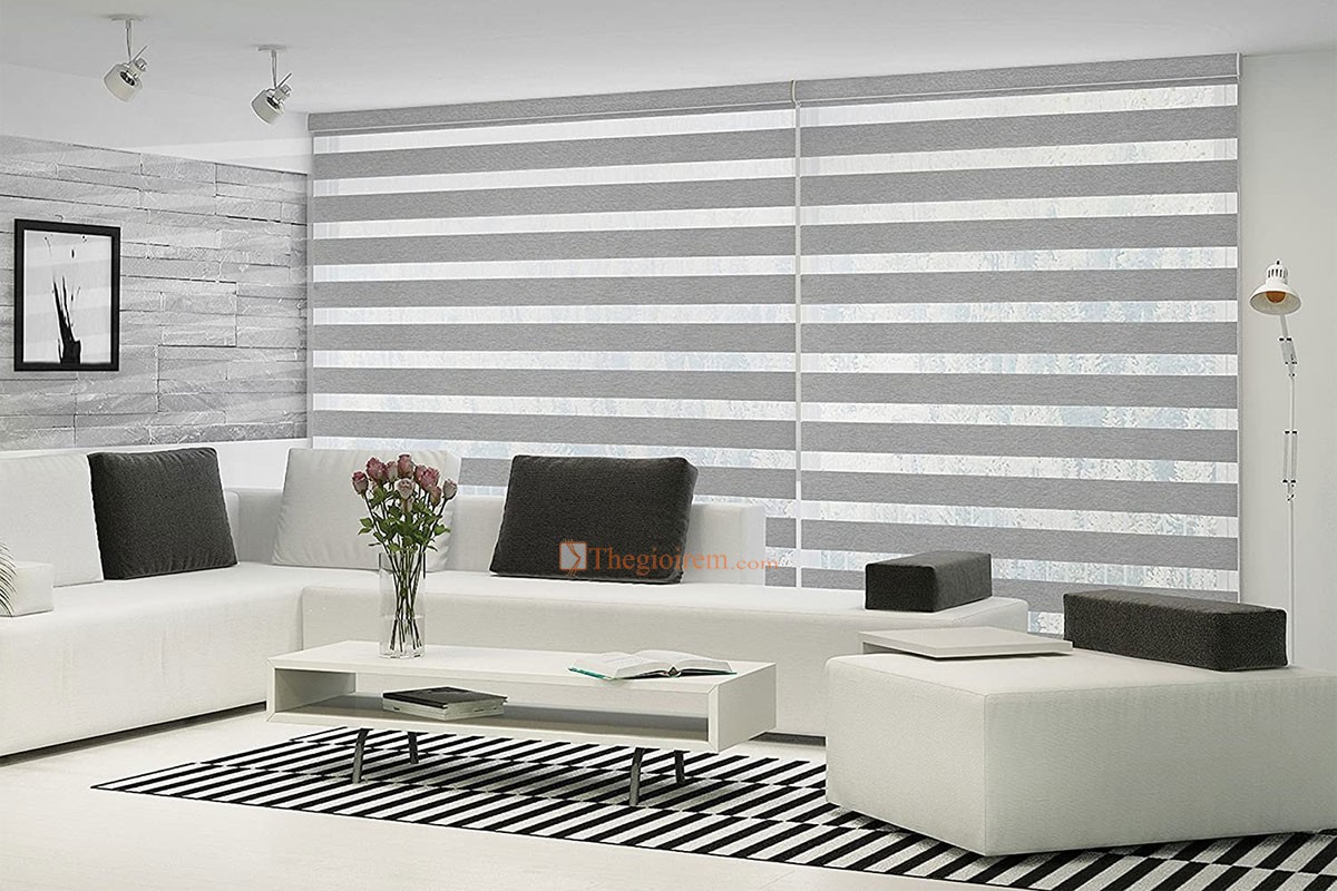 rèm sáo cầu vồng cho văn phòng