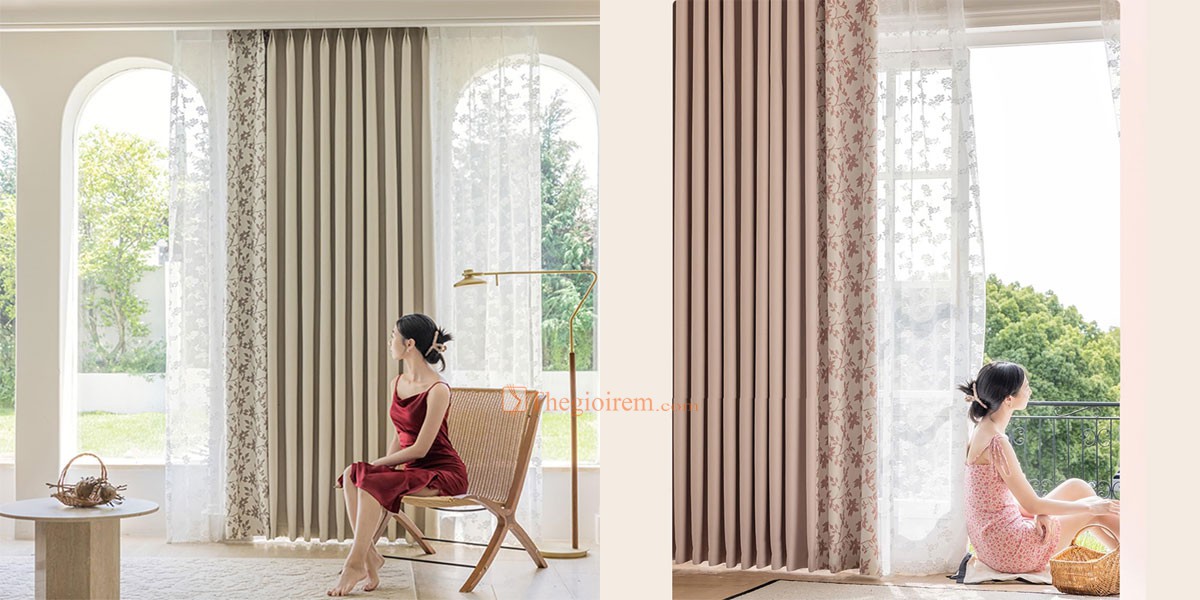 rèm vải chống nắng cao cấp