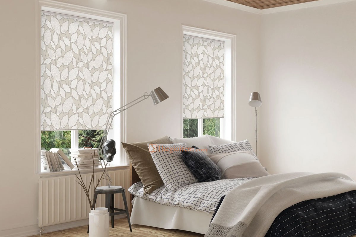 Rèm cuốn hoa văn Rèm cuốn hoa văn