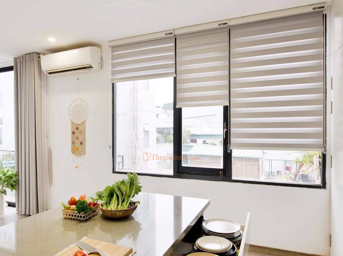 rèm cửa sổ cầu vồng chống nắng